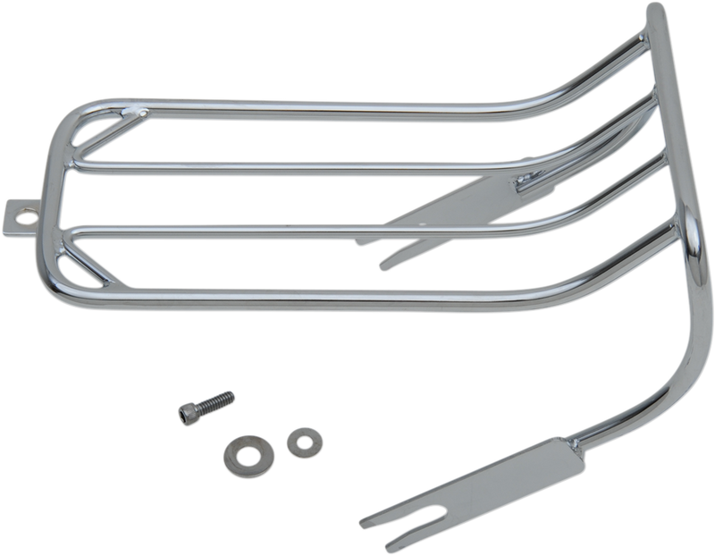DRAG SPECIALTIES Replacement Rear Fender Luggage Rack - Chrome - FXST/FXWG