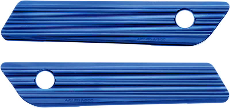 ARLEN NESS Saddlebag Latch Covers - Blue