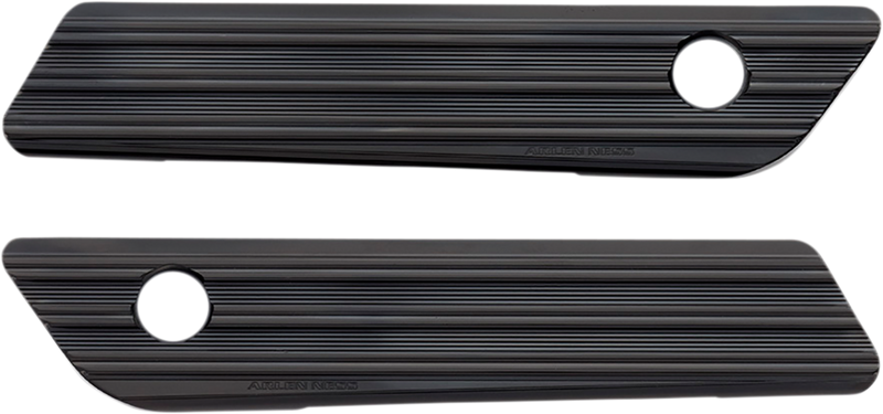 ARLEN NESS Saddlebag Latch Covers - Black