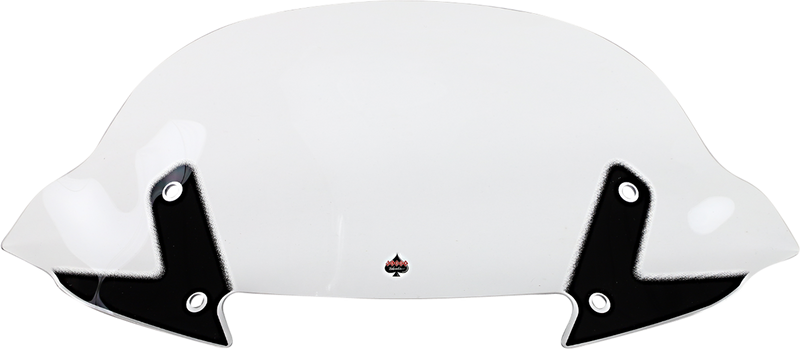 KLOCK WERKS Flare Windshield - 11" - Clear - Victory