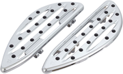 ARLEN NESS Driver Floorboards - Deep Cut - 2018-2025 SOFTAIL MODELS - Chrome