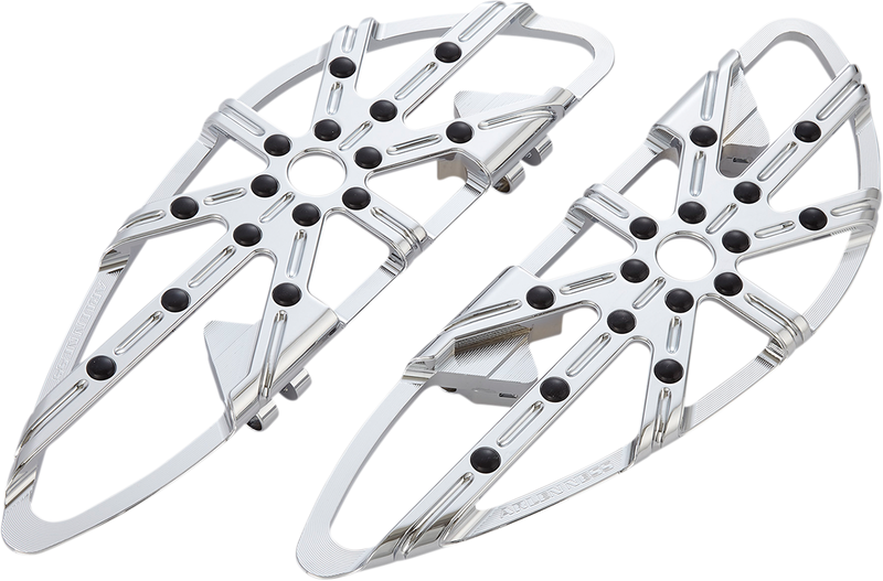 ARLEN NESS Driver Floorboards - 10 Gauge - Chrome - 2018-2022 SOFTAIL MODELS