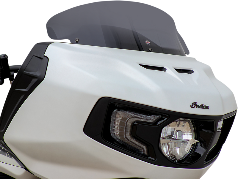 KLOCK WERKS Flare Windshield - 8" - Dark Smoke - Challenger