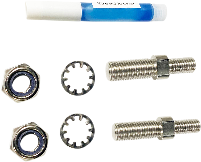 CUSTOM DYNAMICS Adapter - Mirror - Chrome - M8 x 1.25/M10 x 1.25 Right-Hand Thread