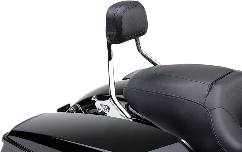 COBRA Detachable Backrest - Chrome - Short - FLH/FLT