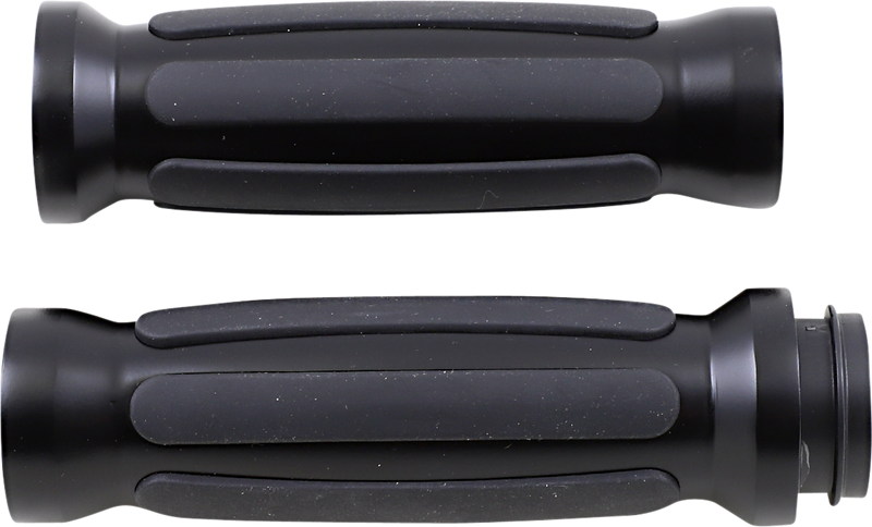 DRAG SPECIALTIES Rail Grips - TBW - Matte Black