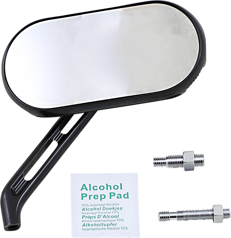 ARLEN NESS Mirror - Sidekick - Side View - Oval - Black - Right