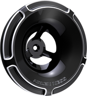 ARLEN NESS Velocity Air Cleaner Cover - Beveled - Black / Machined