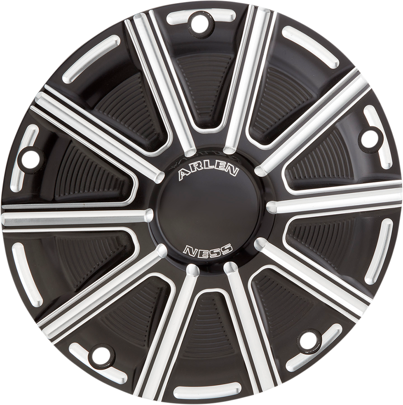 ARLEN NESS 10-Gauge Derby Cover - Black Anodized / Machined