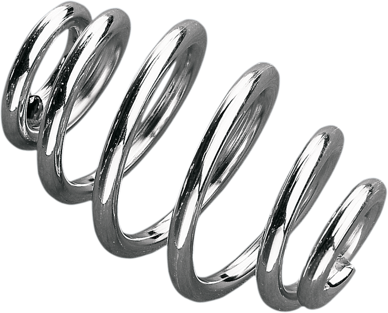 DRAG SPECIALTIES Seat Spring - Chrome - 3"