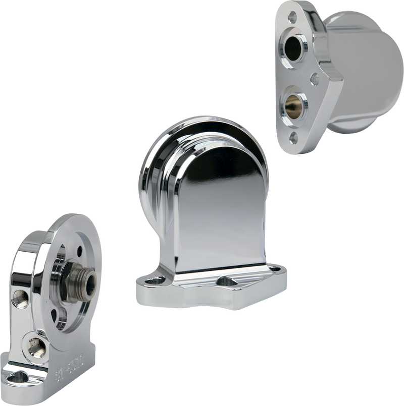 S&S CYCLE Oil Filter Mounting Bracket Kit - Chrome