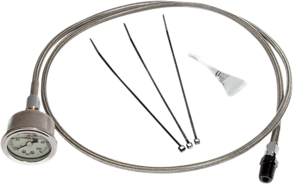 FEULING OIL PUMP CORP. Oil Pressure Gauge - Chrome