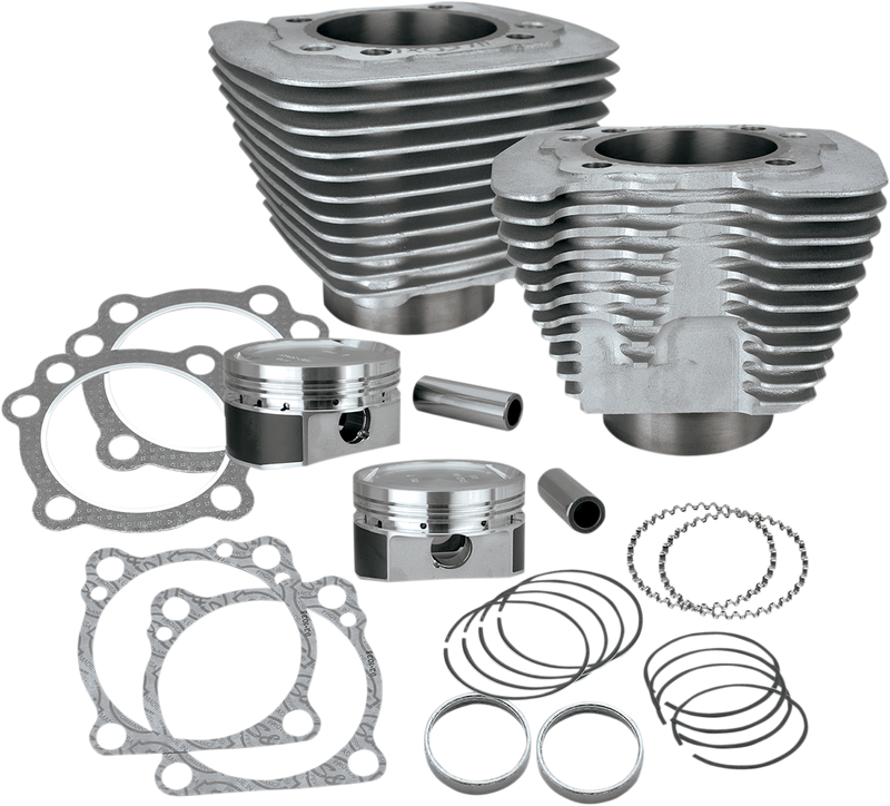 S&S CYCLE 1200cc Conversion Kit - XL883 - Silver