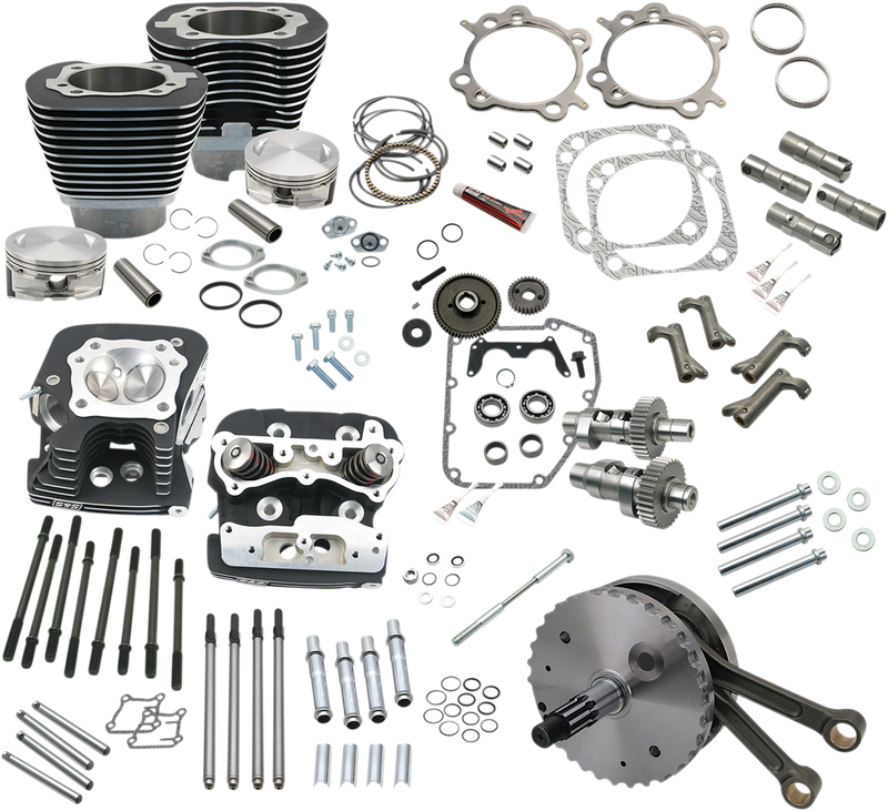 S&S CYCLE 124" Hot Set Up Engine Performance Kit - Black