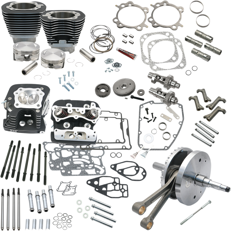 S&S CYCLE 124" Hot Set Up Engine Performance Kit - Black