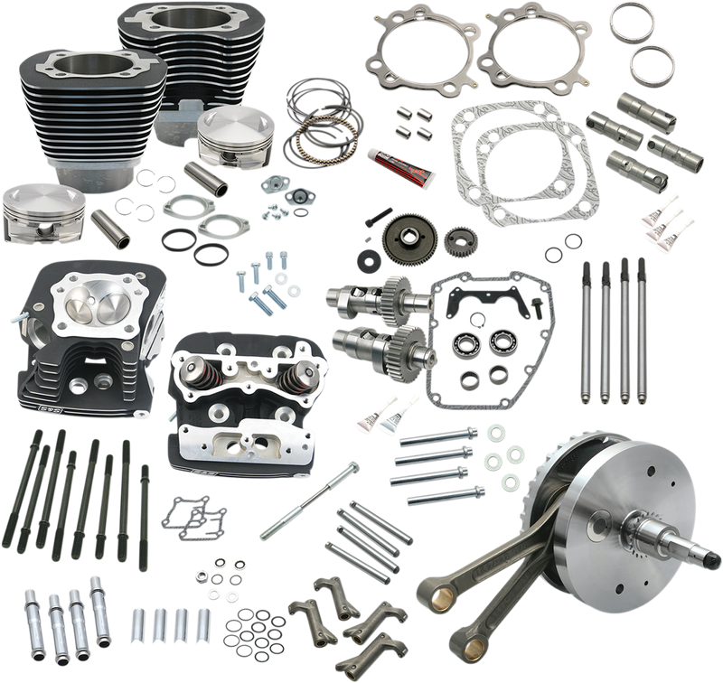 S&S CYCLE 124" Hot Set Up Engine Performance Kit - Black