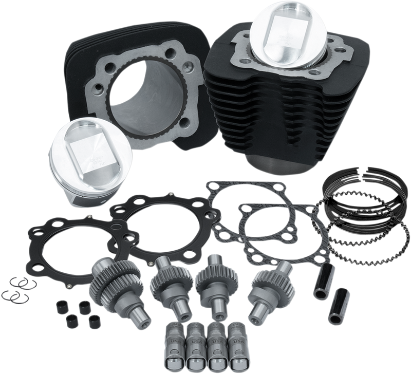 S&S CYCLE Hooligan Engine Performance Kit -1250cc - Black