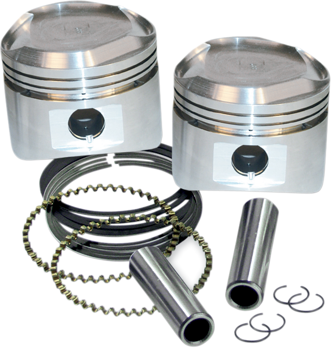 S&S CYCLE Replacement Pistons with Rings