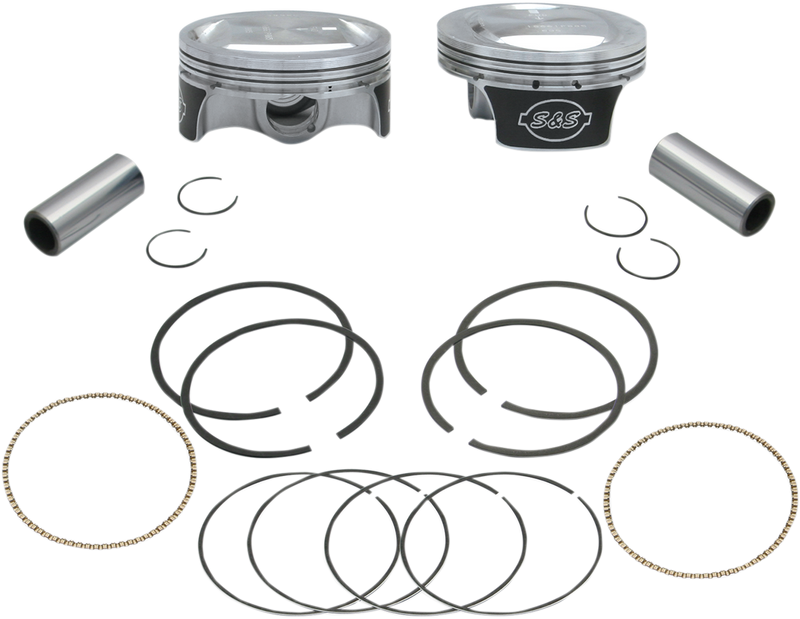 S&S CYCLE Piston Kit - for 103" Hot Set Up Kit - 3.875" - +.005