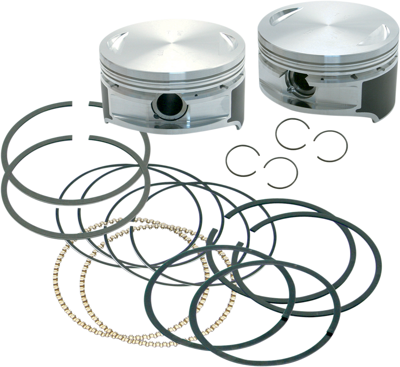 S&S CYCLE Piston Kit - for 106" Stroker Kit - Standard