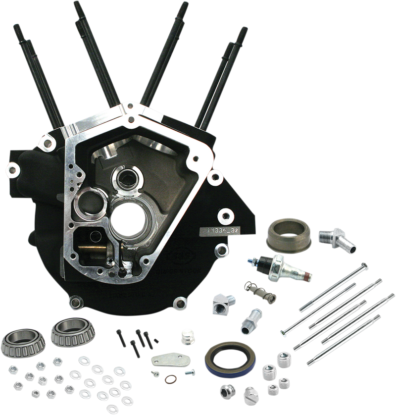 S&S CYCLE Engine Case - Super Stock - Evolution Big Twin