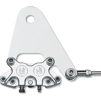 PERFORMANCE MACHINE (PM) Caliper Kit - Rear - Chrome - Rigid Frame 11.5"