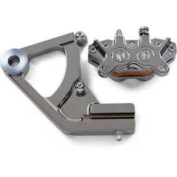 PERFORMANCE MACHINE (PM) Caliper Kit - Rear - Chrome - '87-'99 FXST / FLST