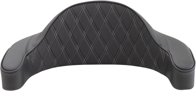 DRAG SPECIALTIES King Tour Pak Pad - Double Diamond - Silver Thread - FLH '94-'13