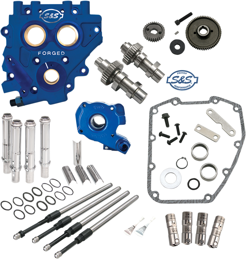 S&S CYCLE Cam Chest with Plate Kit - 510G - Standard Cams - Twin Cam
