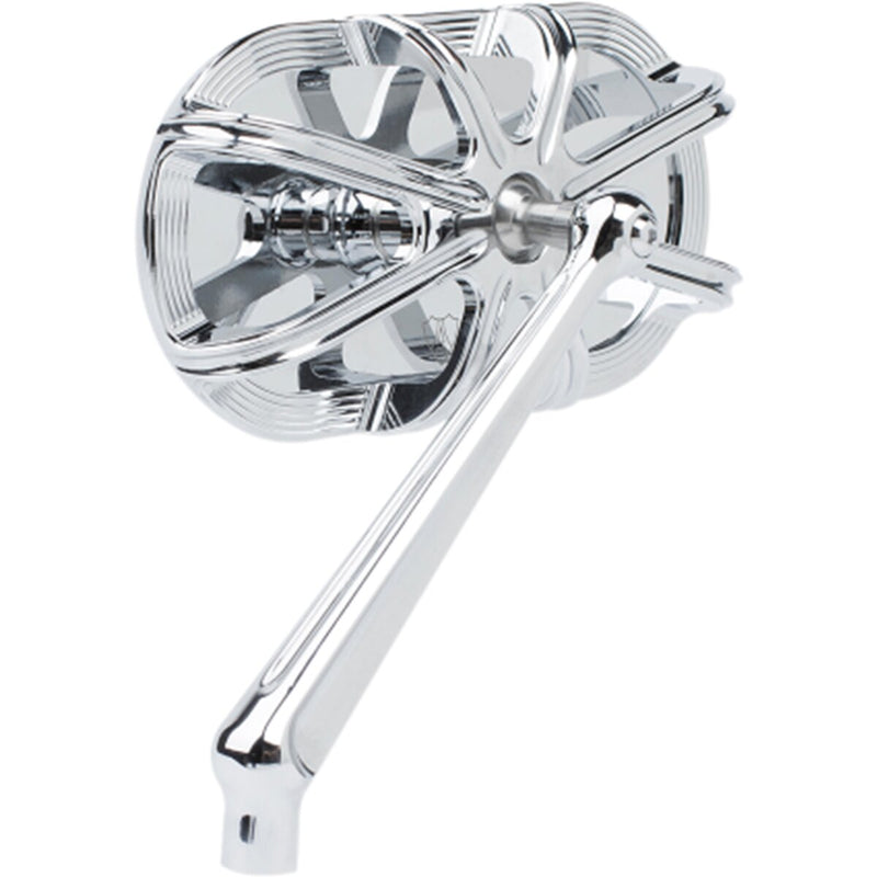 ARLEN NESS Mirror - Side View - Caged Series 10 Gauge - Chrome - Left