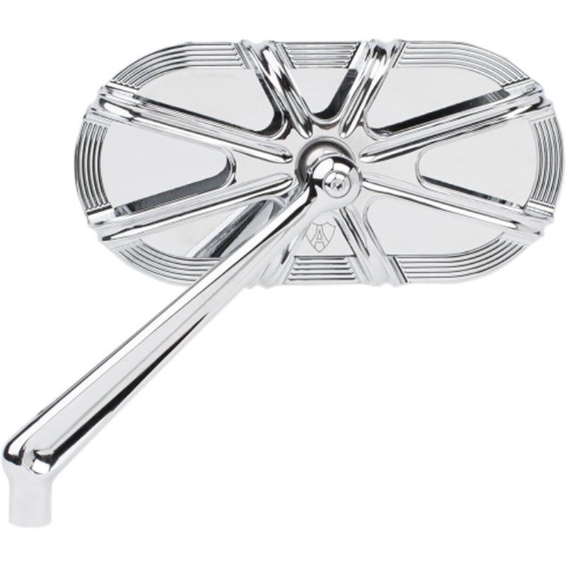 ARLEN NESS Mirror - Side View - Caged Series 10 Gauge - Chrome - Left