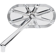 ARLEN NESS Mirror - Side View - Caged Series 10 Gauge - Left - Chrome