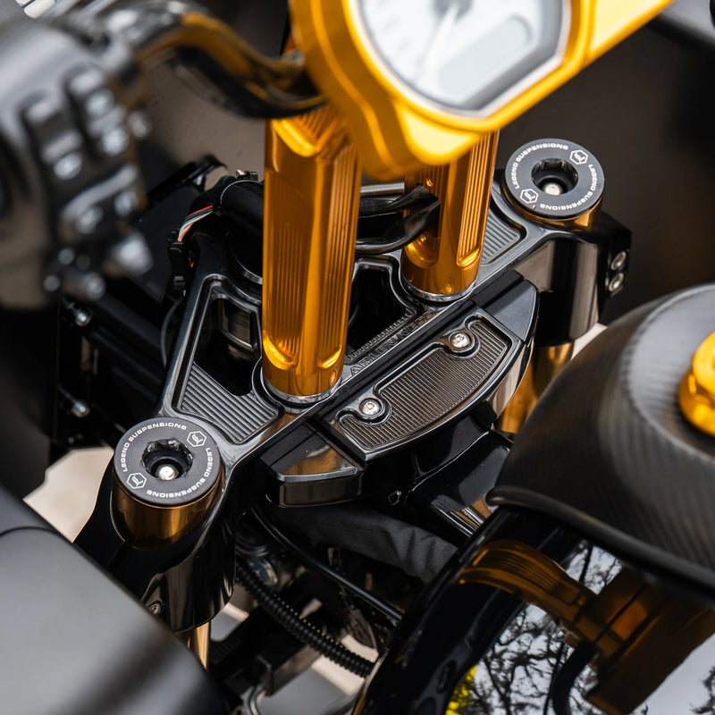 ARLEN NESS Method® 2” Drop Triple Tree Kit - Anodized Black