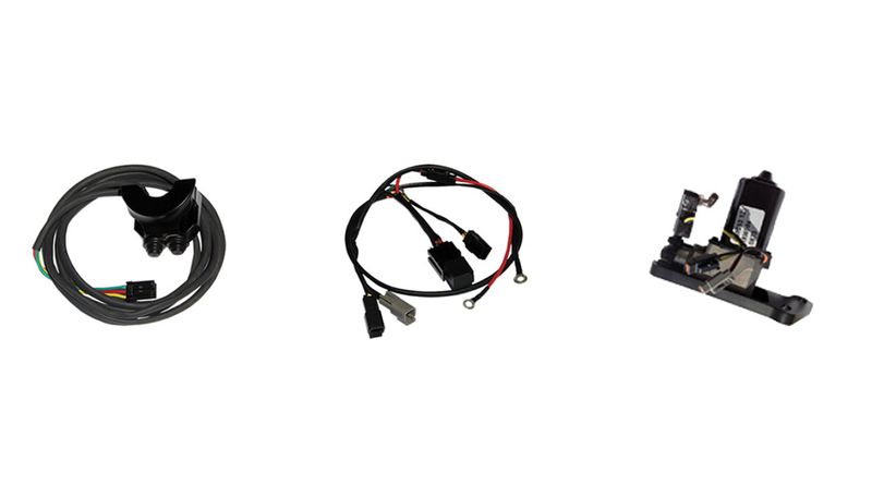 LEGEND SUSPENSION AIR Shocks - Black - Softail '89-'99