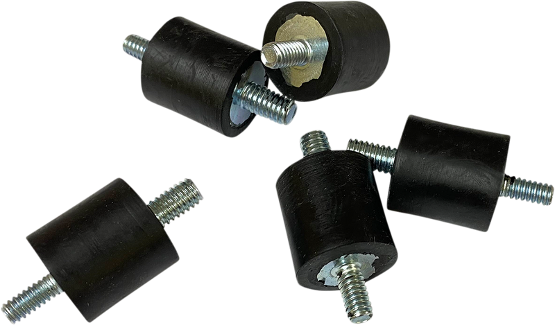 DRAG SPECIALTIES Replacement Rubber Battery Tray Mount - 5 Pack