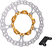 ARLEN NESS Big Brake 14" Full Floating Brake Rotor Kit - Front Left - Gold