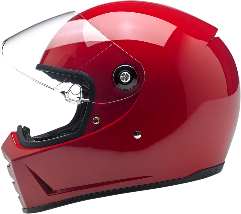 BILTWELL Lane Splitter Helmet - Gloss Blood Red