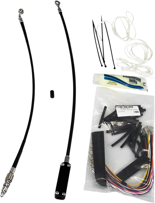 FAT BAGGERS INC. Installation Kit - Cable Clutch - 16" - Black 109116-B