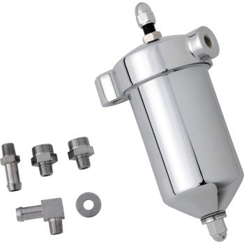 DRAG SPECIALTIES Oil Filter Assembly - Chrome