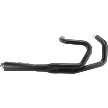 BASSANI XHAUST Road Rage 2:1 Exhaust System - Black - Short - '04-'13 XL