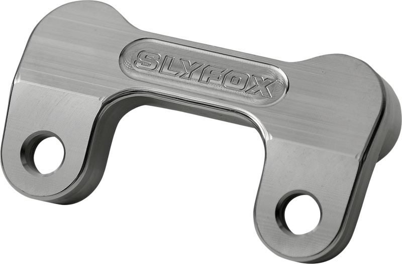 SLYFOX Relocation Bracket - Riser - Raw - '15-'20 TOURING