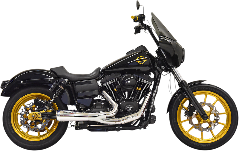 BASSANI XHAUST Ripper 2:1 Exhaust System - 2006-2017 DYNA MODELS