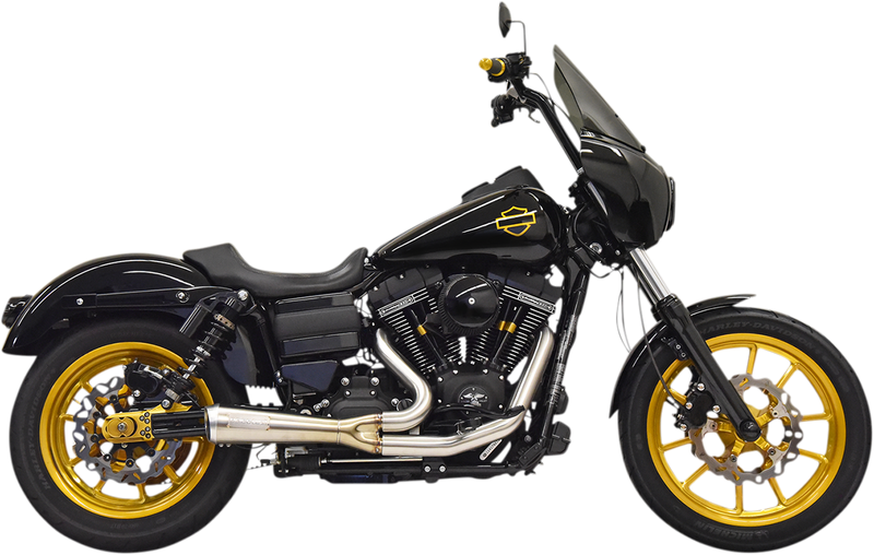 BASSANI XHAUST Ripper 2:1 Exhaust System - Stainless Steel - 2006-2017 DYNA MODELS