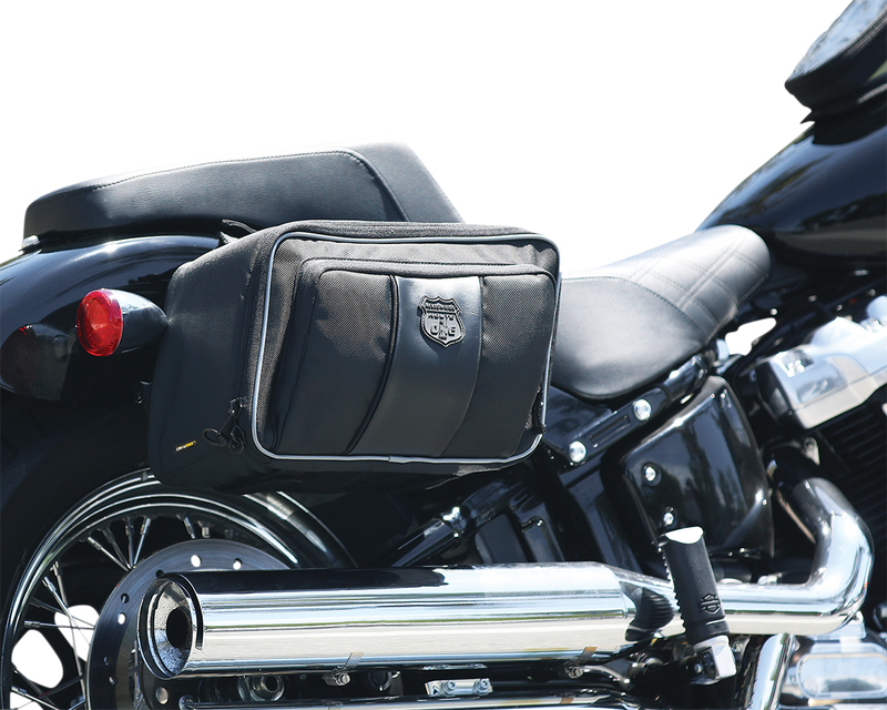 NELSON RIGG Road Trip Saddlebags - Black