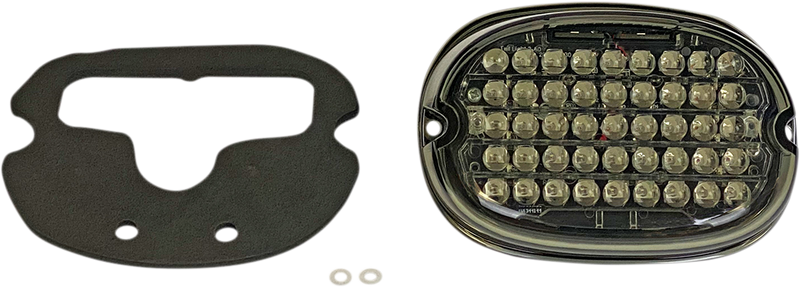 CUSTOM DYNAMICS Low Profile LED Taillight - No Window - Smoke