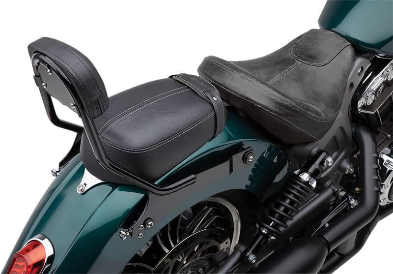 COBRA Detachable Backrest - Black - Solo Seat - Scout