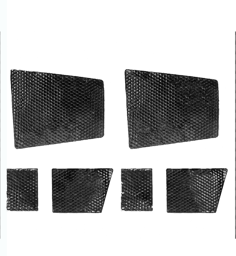 CICADA AUDIO - 14CHDLID8 - 2014-2023 H-D® 8-INCH SADDLEBAG LID KIT - VIVID BLACK
