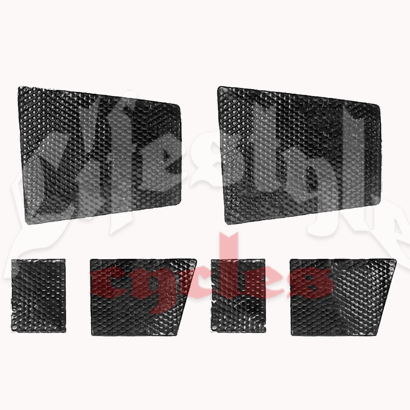 CICADA AUDIO 14CHDLID8R 2014-2023 H-D® 8-INCH SADDLEBAG LID KIT (RAW UNPAINTED)