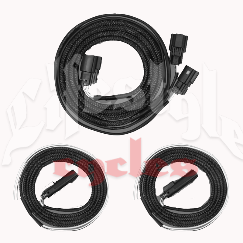 CICADA AUDIO 14CHDLID8R 2014-2023 H-D® 8-INCH SADDLEBAG LID KIT (RAW UNPAINTED)