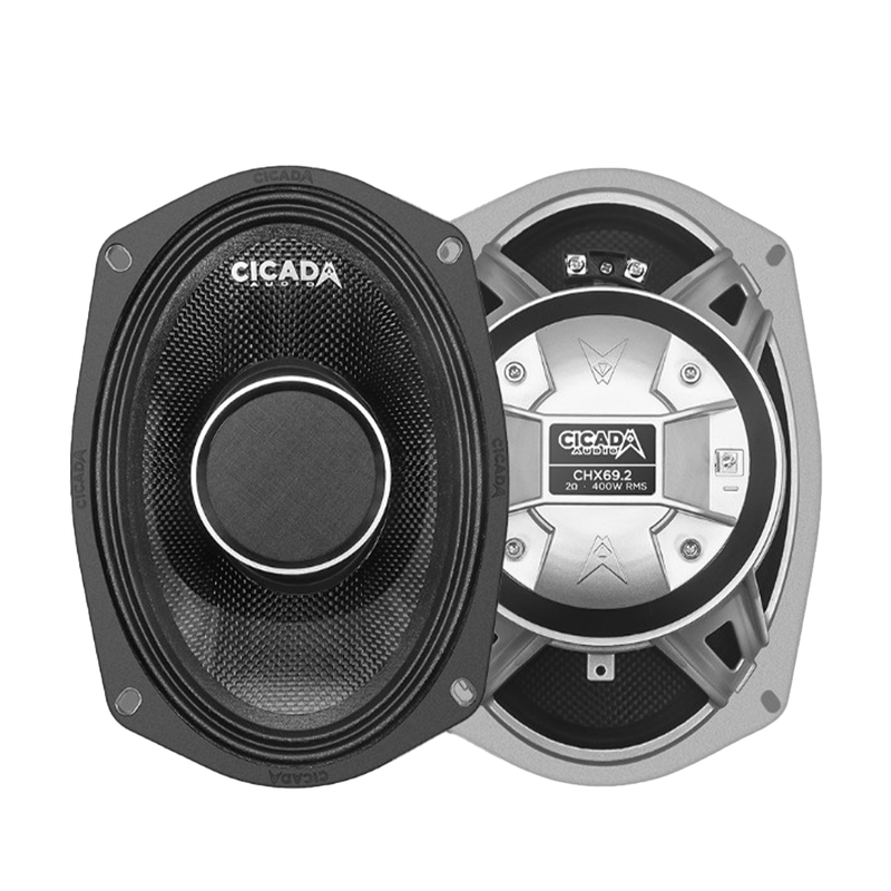 CICADA AUDIO -  14FLXCHX-4X4 - 4 CH FLX Amp & 4 Speaker CHX Speaker System